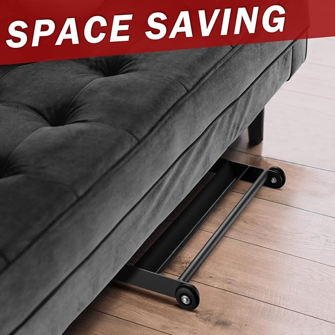 GMWD Glute Ham Glider, Commercial Glute Hamstring Roller with Smooth Wheels, Multi-Function Exercise Wheels, Home Gym Full Body Workout AB Training