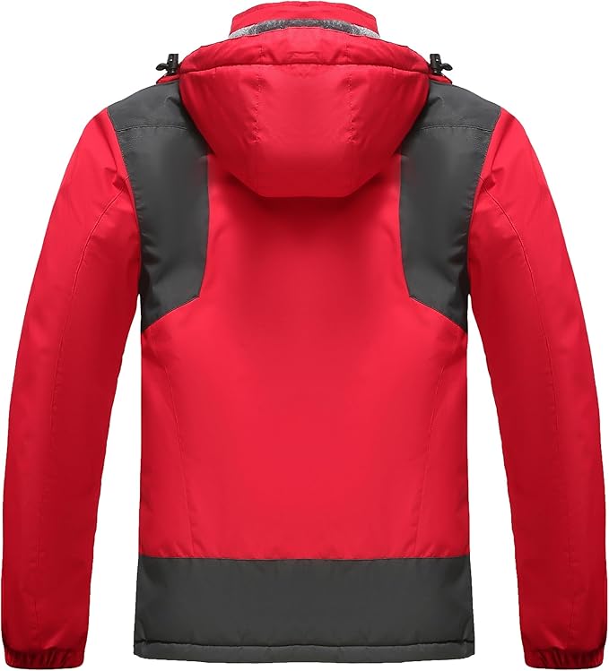 Rapoo Men's Winter Ski Snow Jacket Mountain Waterproof Windproof Rain Jacket