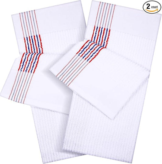 Mixweer Caddy Golf Towel 22" x 42" Large Caddy Towel Camping Sport Towels Cotton Soft Towels for Man Golf Lovers