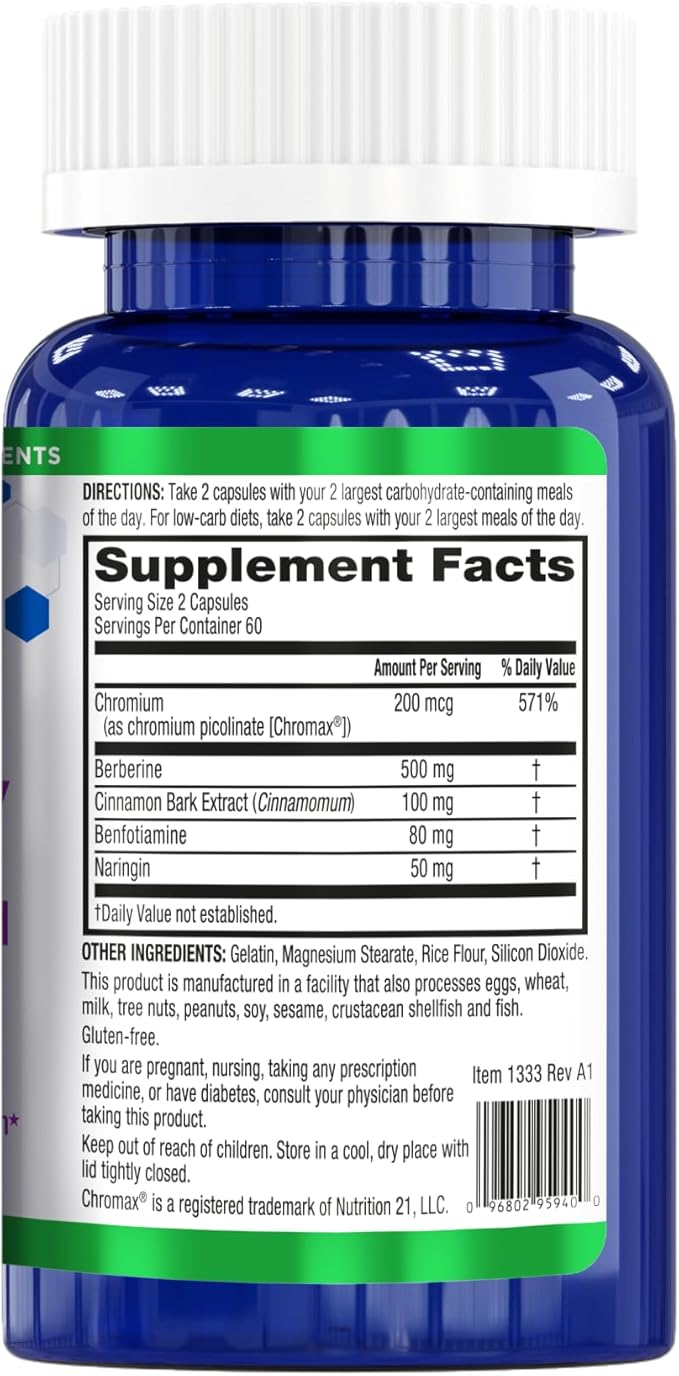 BioTrust Carb Command - Carb Management Supplement, Metabolic Support for Ketosis, Supports Keto, Low Carb and Paleo Lifestyle (60 Servings)