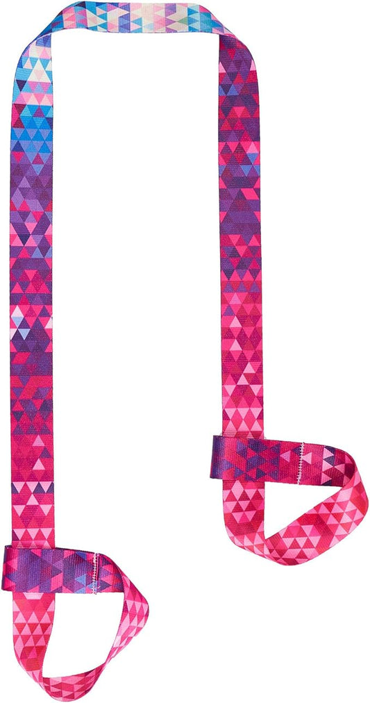 ZOOEASS Yoga Mat Strap, Adjustable Durable Yoga Mat Carrier & Stretching Strap, Multiple Color Choices