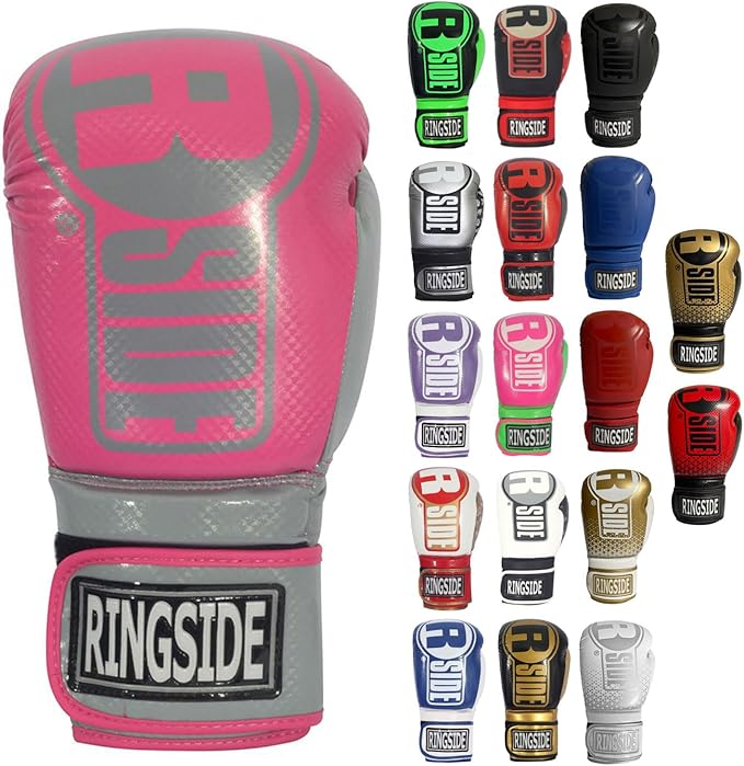 Ringside Apex Bag Gloves, IMF-Tech Boxing Gloves with Secure Wrist Support, Synthetic Boxing Gloves for Men and Women