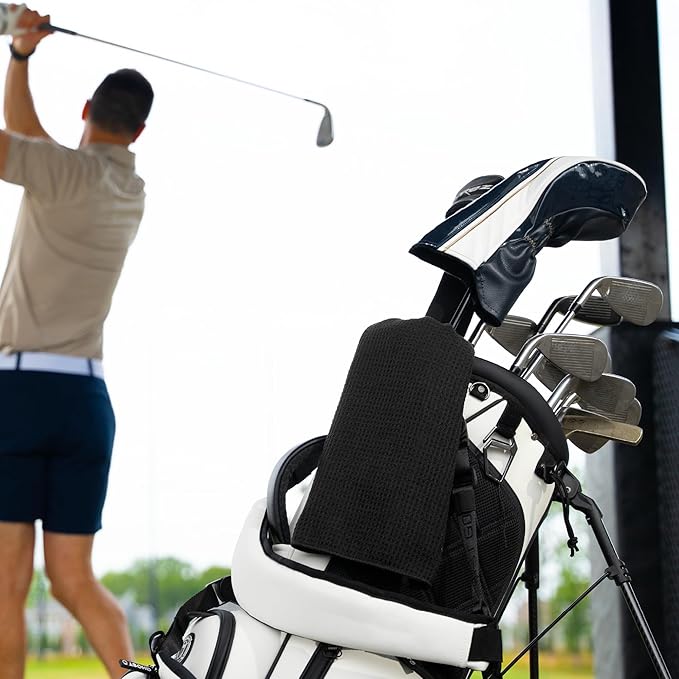 S&T INC. Microfiber Gym Towels, Yoga Towel for Home and Gym Bag, 16 Inch x 27 Inch, 6 Pack