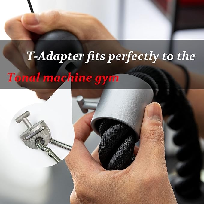 Ankle Workout Straps for Tonal Gym Machine,Hot Pink Adjustable Ankle Strap Attachments for Tonal,with Special Tonal Adapter Accessory