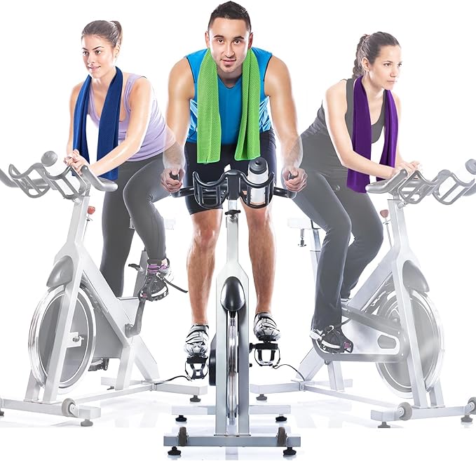 Hosuly 30 Pack Cooling Towels, 40"x12" Ice Breathable Soft Chilly Sweat Rag Microfiber Workout Rags for Gym Cooling Towels for Neck and Face for Yoga Golf Sport Running