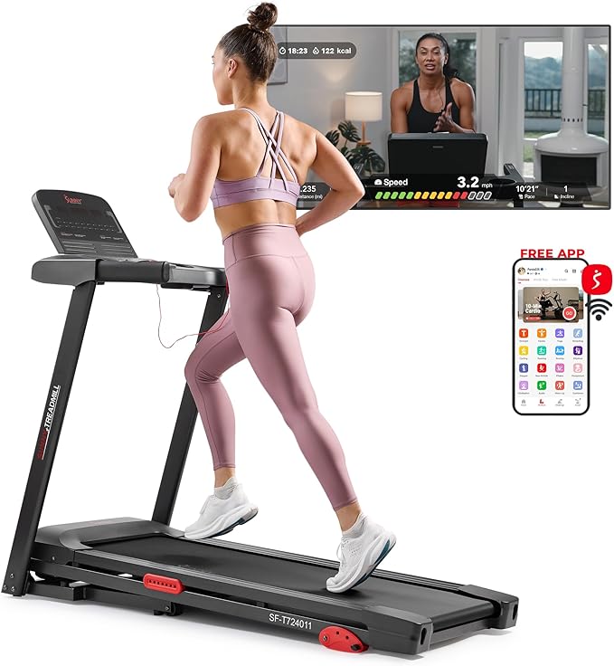 Sunny Health & Fitness Smart Wi-Fi Treadmills