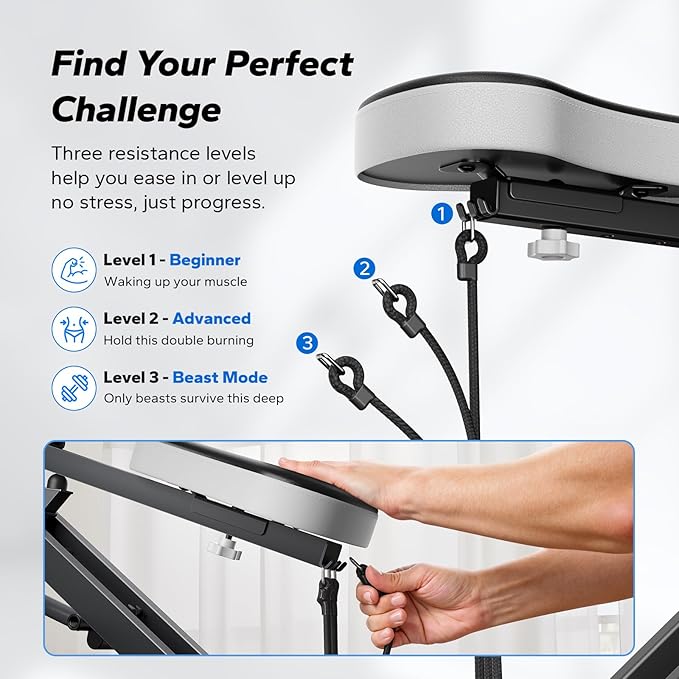 Squat Machine, MERACH R07 2 in 1 Squat Rowing Machine, Easy Setup & Foldable Exercise Equipment, Glute Trainer Machine, Glutes & Leg Home Workout Machine