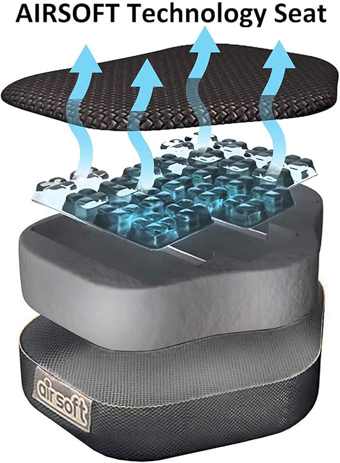 Exerpeutic Foldable Exercise Bike, 8 levels of Resistance Stationary Bicycle with Airsoft Seat, LCD Display to Track Distance, Calories, Time and Speed