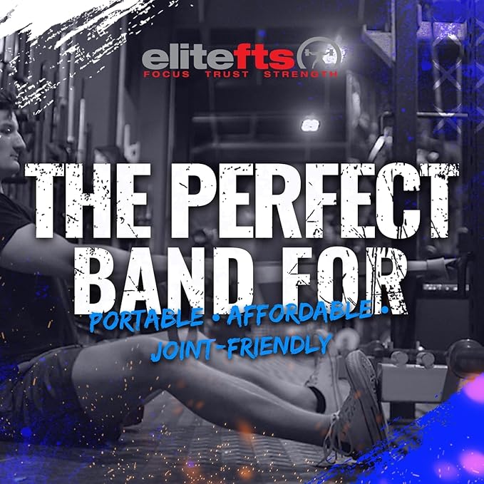 EliteFTS Pro Resistance Band - Boost Core Stability and Flexibility with This Portable, Joint-Friendly Tool