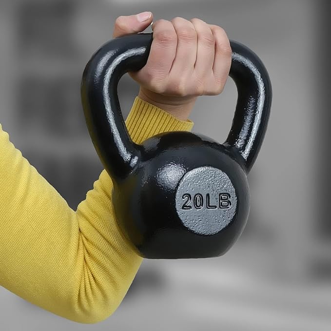 Amazon Basics Cast Iron Kettlebell