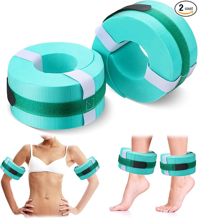 2 Pcs Foam Swim Aquatic Cuffs Equipment Water