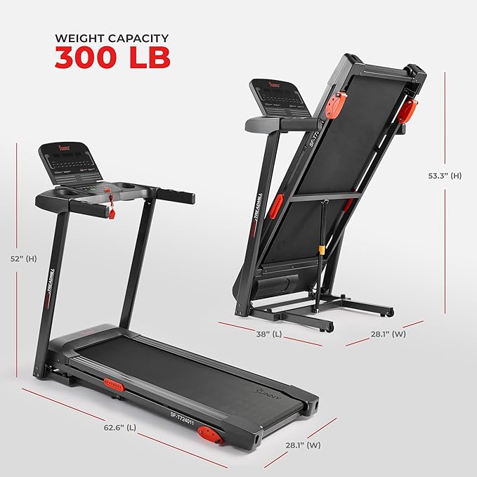 Sunny Health & Fitness Smart Wi-Fi Treadmills