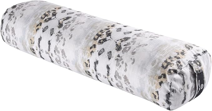 Hugger Mugger Junior Yoga Bolster - Narrower Profile, Very Firm, Great for Smaller Yogis, Heart-Opening poses or Under the Knees, Handmade in USA