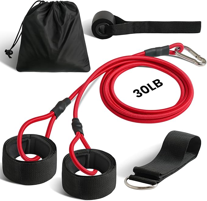 Baseball Pitching Resistance Bands - 15/30 Lb Softball Pitching Trainer, Resistance Bands for Arm Strength, Ideal for Training, Warm-Ups & Beginner Learning
