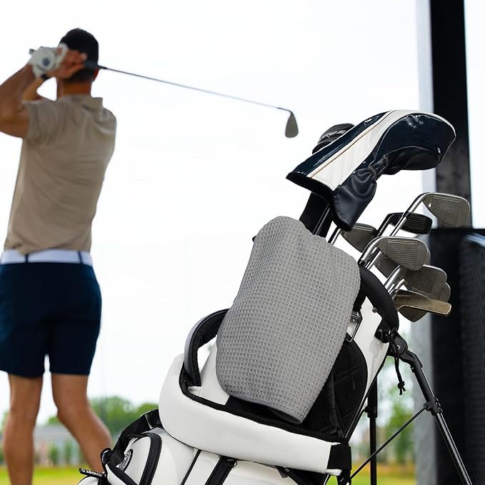 S&T INC. Microfiber Gym Towels, Yoga Towel for Home and Gym Bag, 16 Inch x 27 Inch, 6 Pack