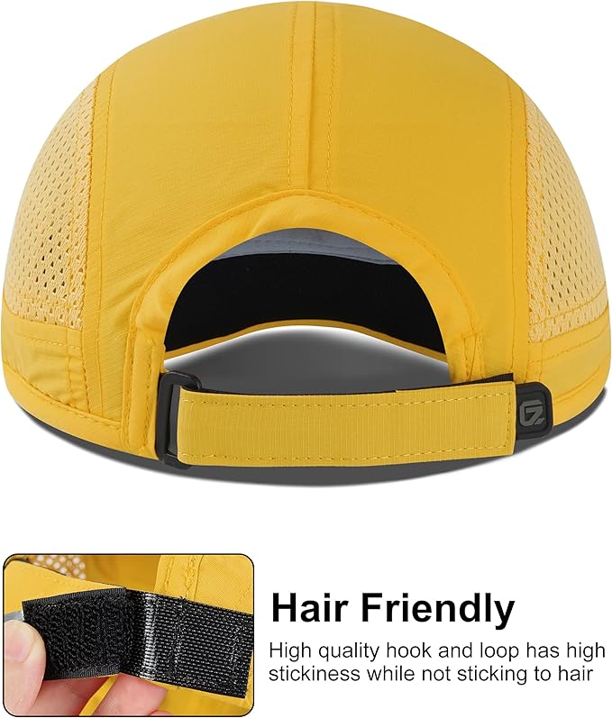 GADIEMKENSD Mens Folding Outdoor Hat Long Brim UPF 50+ Sun Protection