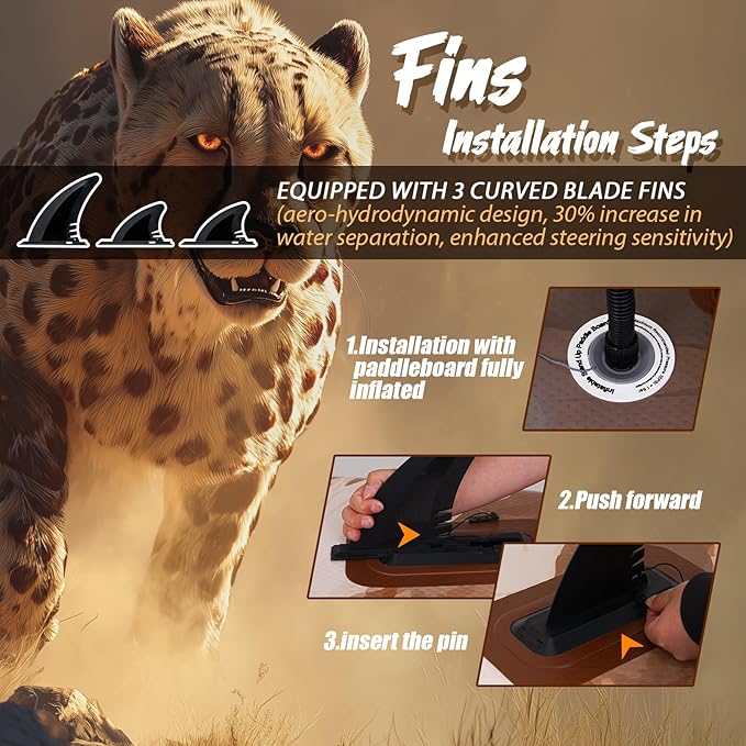 10’6/11’6 Inflatable Stand Up Paddle Board with Premium Paddleboards Accessories, Wide Stable Designed SUP Paddleboard for Adults & Youth.