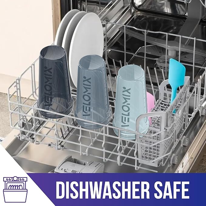 '-4 PACK 28 Oz Protein Shaker Bottle for Protein Mixes - 4x Wire Whisk | Leak Proof Shaker Cups for Protein Shakes | Protein Shaker Bottle Pack | Protein Shake Cup (Aqua Depths)