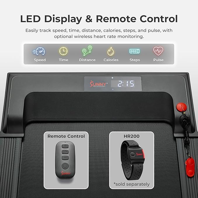 Sunny Health & Fitness Smart Wi-Fi Treadmills