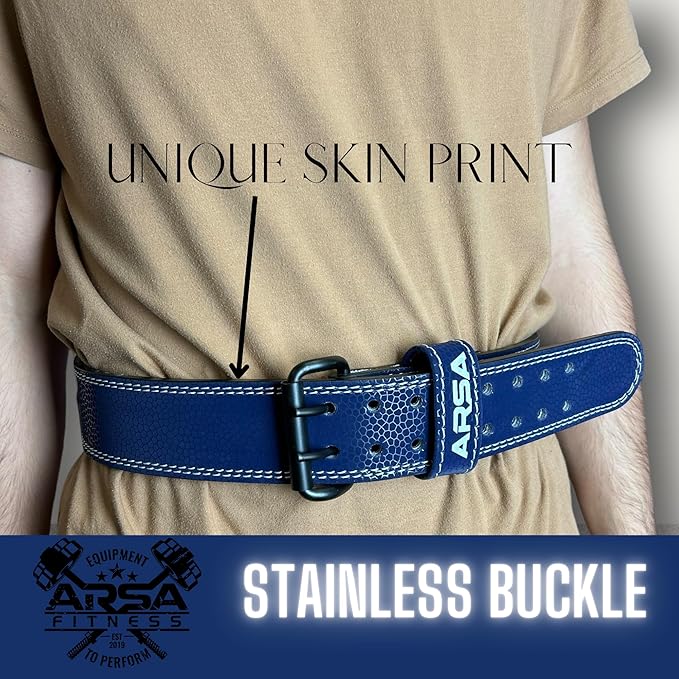 Leather Weightlifting Belt for Powerlifting