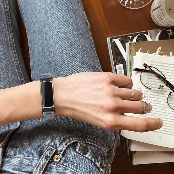2 Pack Adjustable Elastic Bands for Fitbit Luxe Bands