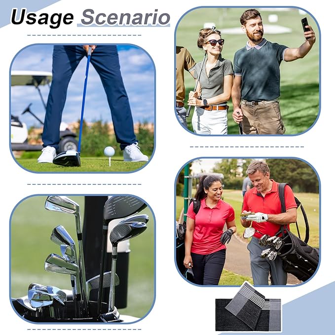Mixweer Caddy Golf Towel 22" x 42" Large Caddy Towel Camping Sport Towels Cotton Soft Towels for Man Golf Lovers