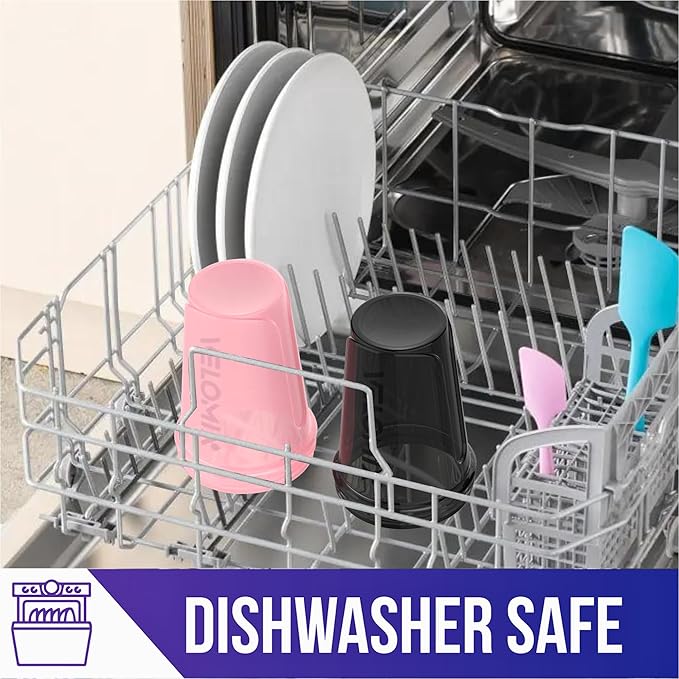 '-2 Pack- 20 oz Protein Shaker Bottles for Protein Mixes - 2x Wire Whisk | Leak Proof Shaker Cups for Protein Shakes and Pre Workout | Protein Shaker Bottle Pack | Protein Mixer Cup (Pink&Black)