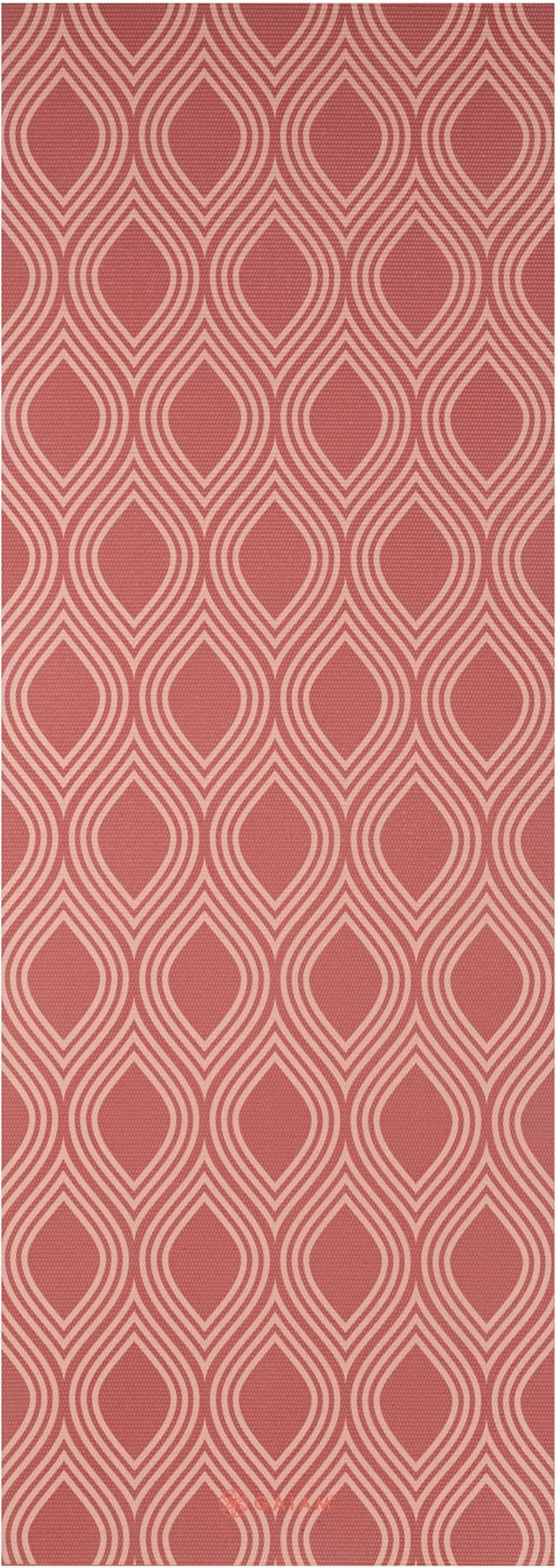 Gaiam Yoga Mat - Premium 6mm Print Reversible Extra Thick Non Slip Exercise & Fitness Mat for All Types of Yoga, Pilates & Floor Workouts (68" x 24" x 6mm Thick)