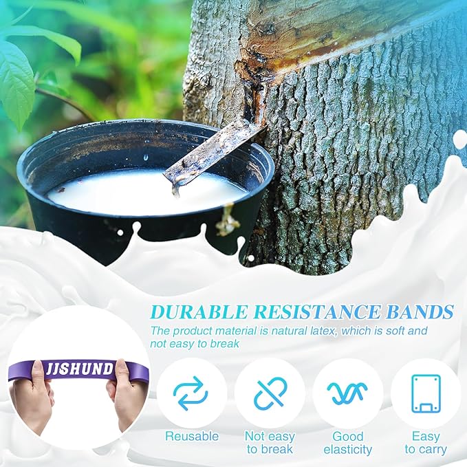 Resistance Bands Set, Pull Up Assistance Bands Pull Up Bands Exercise Bands for Men Women, Workout Bands for Working Out, Muscle Strength Training, Body Stretching