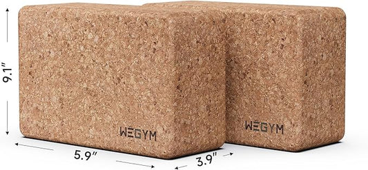 Yoga blocks with Anti-Slip, Comfortable Grip, Sturdy Sides for Secure Workouts at Home, for Yoga, and Pilate Training