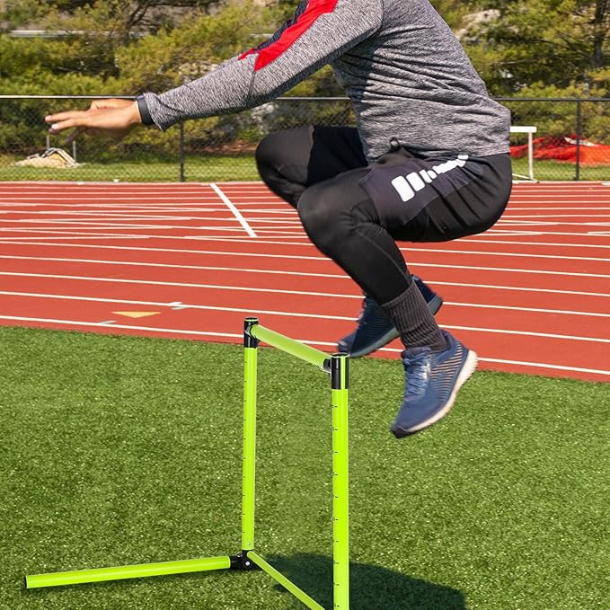 2 Pcs Adjustable Height Training Hurdle 23.62 Inch