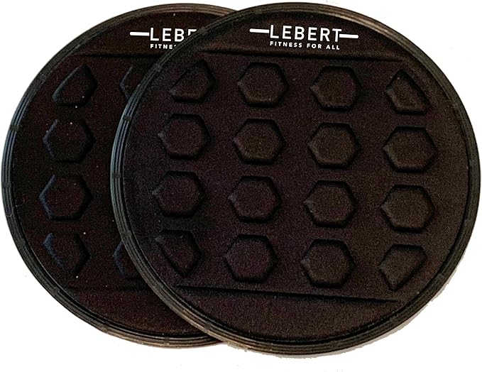 Lebert Fitness - Dual Surface Sliders (Pair) - Black