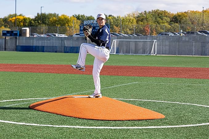 10" Full Length Game Mound - One-Piece - Game Pitching Mounds