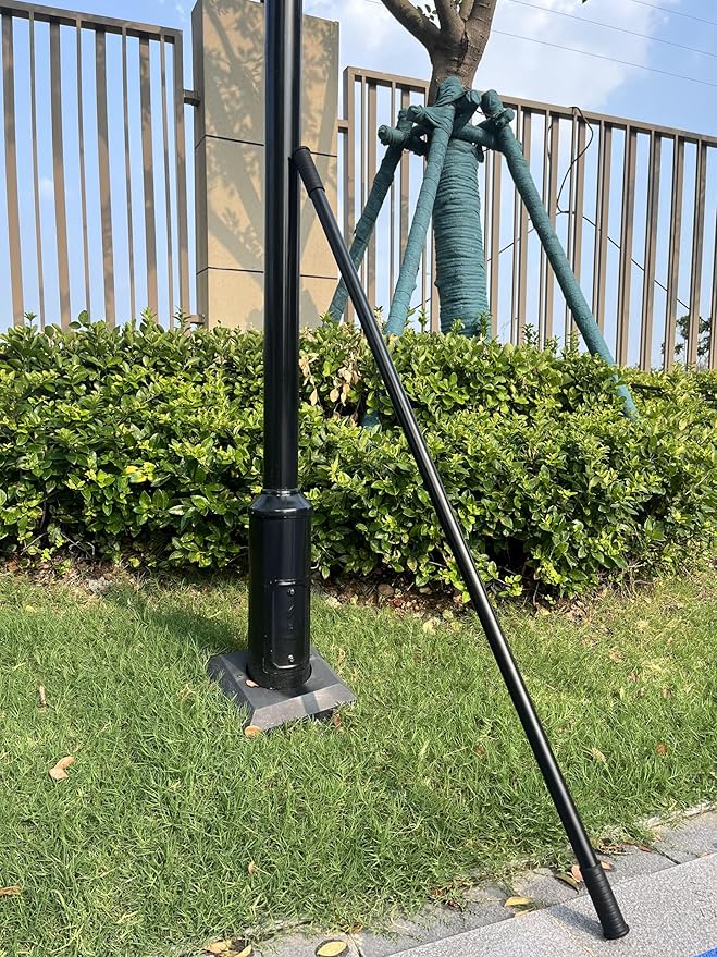 5ft Yoga Stick from Natural Bamboo with Non-Slip Handle-Stretching Stick for Mobility, Flexibility,Exercise,Workout, Physical Therapy,Pilates,Balance Fitness-Access Online Video Guide Without Any Info