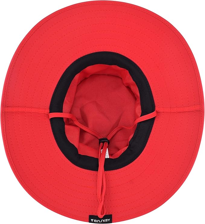 EINSKEY Wide Brim Sun Hat, UPF 50+ UV Protection Waterproof Packable Bucket Hat for Men & Women, Fishing Hiking Beach Garden