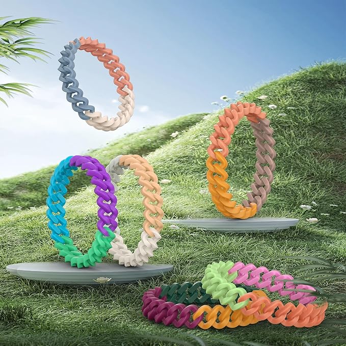 6 Pack Mosquito Repellent Bracelets for Adults and Kids