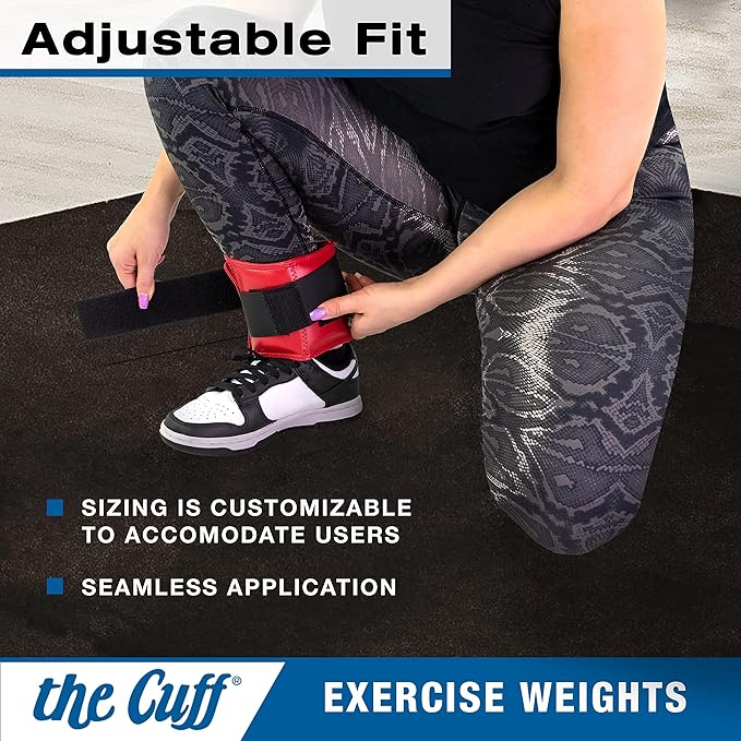 Original Adjustable Ankle and Wrist Weight for Training 9 Piece (1 each: 1, 1.5, 1.5, 2, 2, 2.5, 2.5, 3, 3, 4, 4, 5, 5, 7.5, 7.5, 10 10 lb.)