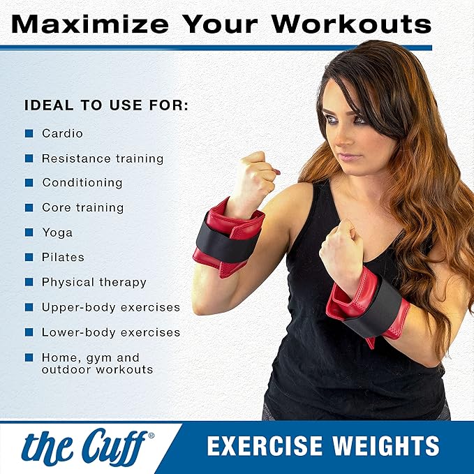 Original Adjustable Ankle and Wrist Weight for Training 9 Piece (1 each: 1, 1.5, 1.5, 2, 2, 2.5, 2.5, 3, 3, 4, 4, 5, 5, 7.5, 7.5, 10 10 lb.)