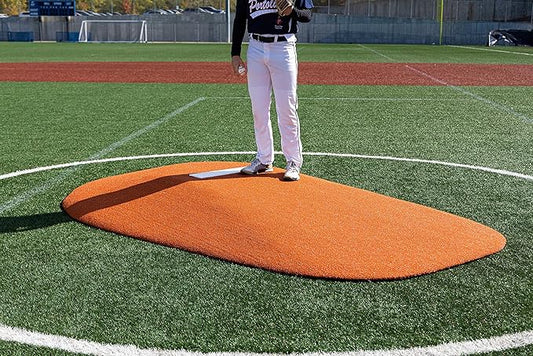 10" Full Length Game Mound - One-Piece - Game Pitching Mounds