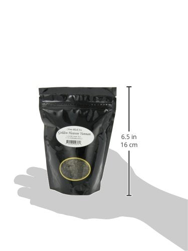 English Tea Store Golden Heaven Yunnan China Black Tea Pouches - 4oz | Loose Leaf Black Tea from Yunnan Province | Malty Smooth Flavor | Premium Chinese Tea | Hot or Iced Brewing