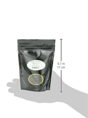 English Breakfast Tea No. 2 by English Tea Store | Loose Leaf Black Tea | Bold Smooth Flavor from Assam Ceylon Kenya | Great with Milk | Medium Caffeine | 4oz Pouch