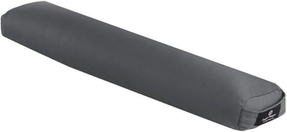Hugger Mugger Pranayama Yoga Bolster - Very Firm, use Under Length of Spine for Deeper Breathing or Under Ankles, Handmade in The USA