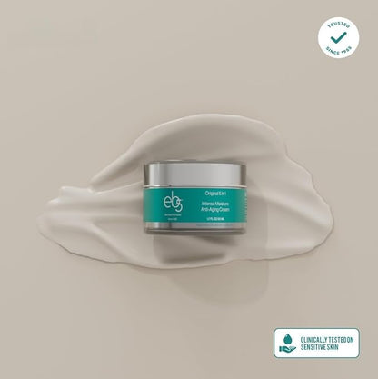 eb5 Intense Moisture Anti Aging Moisturizer Face and Neck Cream- Tone & Tighten Skin with Retinol, Fade Fine Lines and Wrinkles with Vitamin E, A and B5-4oz