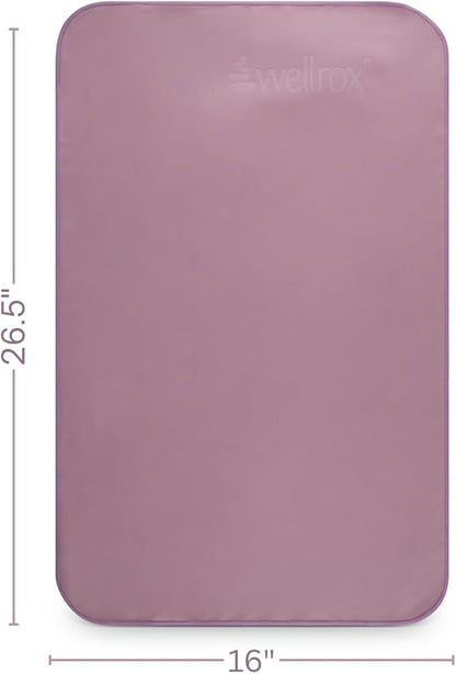 Yoga Towel Non Slip - Hand & Mat Towel for Yoga, Pilates & Fitness (Lavender)