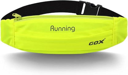 Gox Fanny Pack For Men Running Pouch Belt,Phone Holder Waist Pack Sport Hiking Walking Traveling (green)