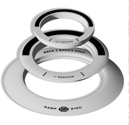 3-Piece Putting Ring Set, Putting Green Indoor Ramp Ring & Hole Reducers for Ultimate Precision Golf Practice, Usabe for Indoor Golf Hitting Mat & Putting Green Outdoor, Golfing Gifts for Men & Women