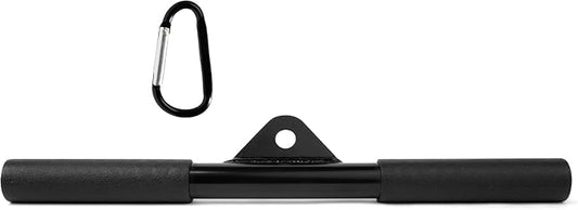 EVMT 15-Inch LAT Pulldown Attachments for Home Gym – LAT Pull Down Bar, Cable Machine Accessories for Tricep Bar, Bicep, Back Training, Full Rotation, Heavy-Duty Strength Workout Equipment