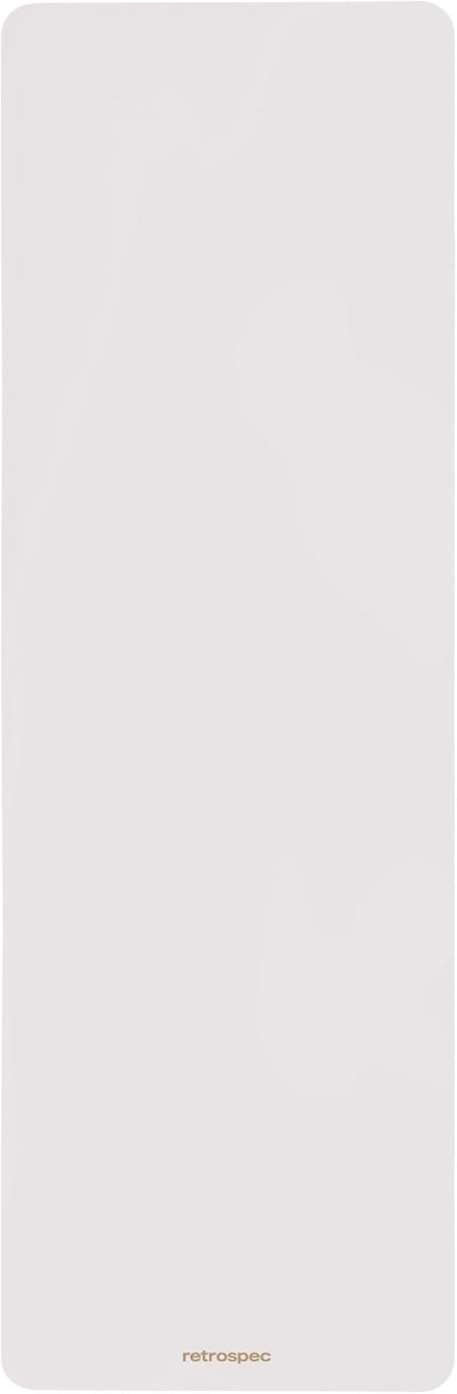 Retrospec Laguna 5mm Yoga Mat - Fitness Mat for Women, Men & Children, Slip-Resistant and Moisture Absorbing Exercise Mat for Home, Pilates, Yoga and Floor Workouts