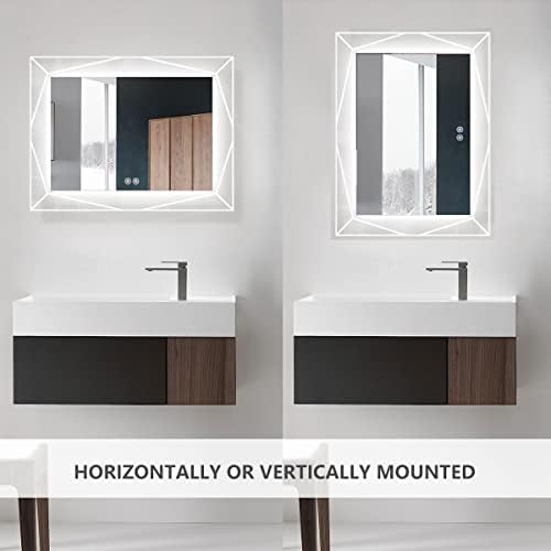 Led Bathroom Mirror with Lights Mount,71 x 32 Inch,