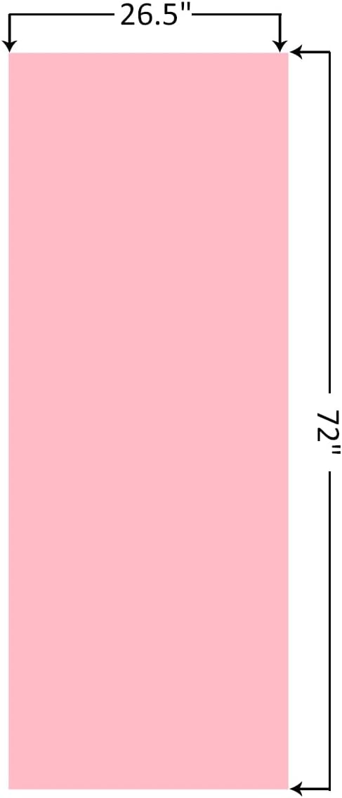 Eunzel Hot Yoga Towel Non Slip Yoga Mat Towel Non-Slip Sweat Absorbent Microfiber Towel for Hot Yoga, Pilates and Workout 72" x 26.5", Pink